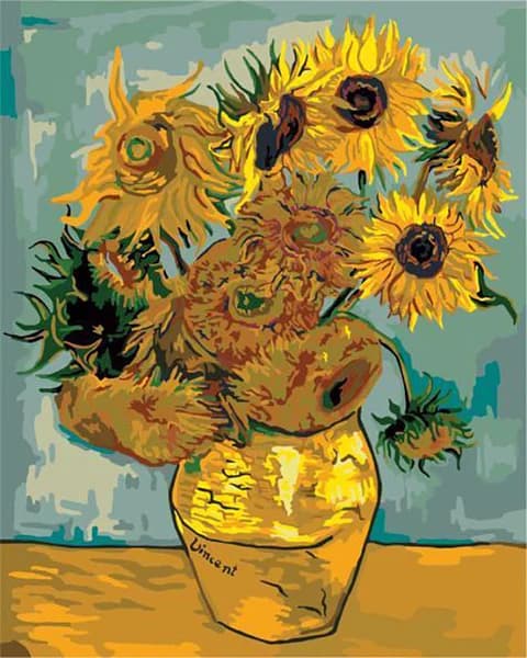 Van Gogh Sunflowers grande