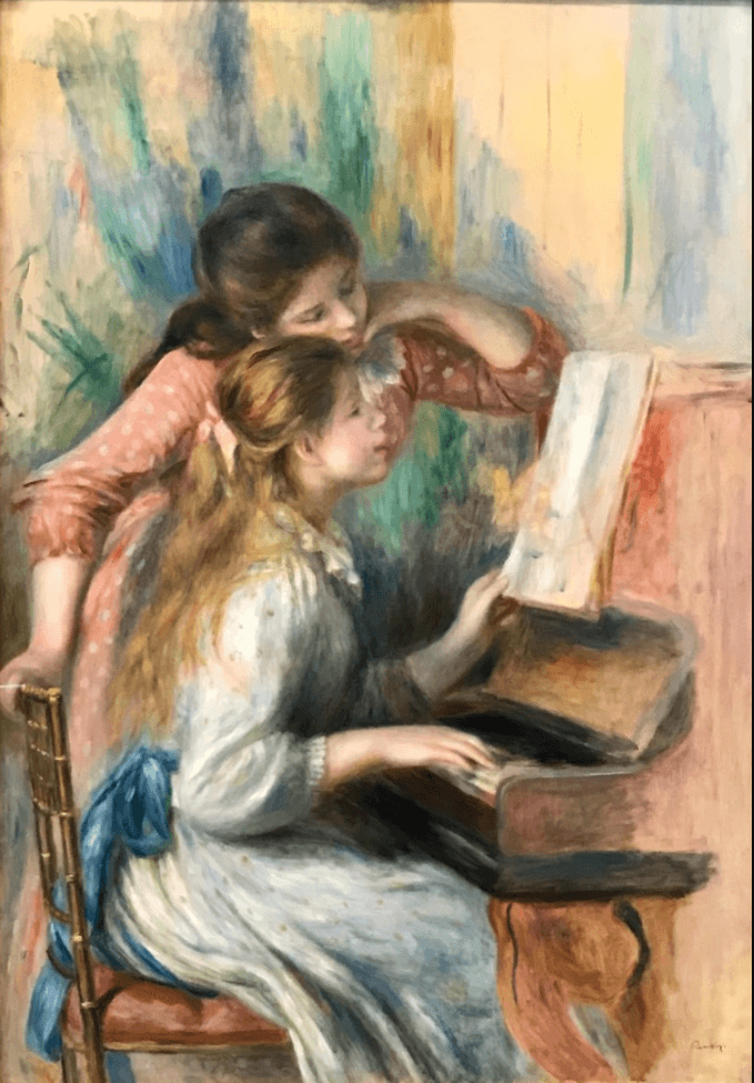 Young Girls at the Piano